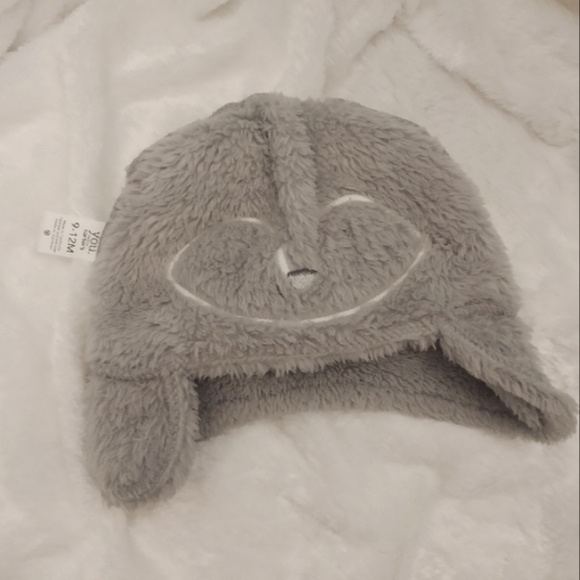 Carter's Baby Winter Hat, Snuggly Soft Wolf/Husky Dog - Picture 7 of 13